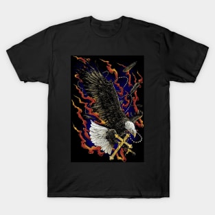 eagle carries a cross T-Shirt